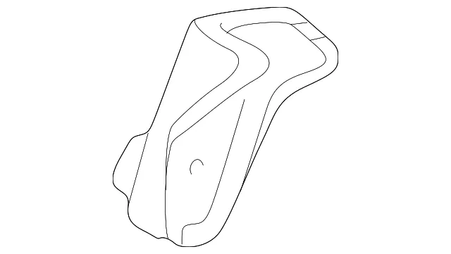 Seat Hinge Cover - Mazda (b25d881j280)