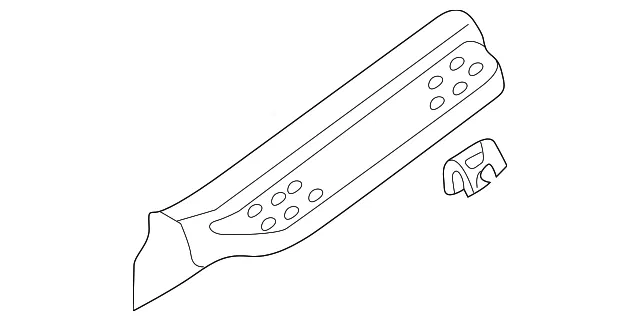 Door Sill Plate - Mazda (b25f68740a90)