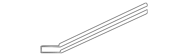 Wiper Blade Deflector - Mazda (b25h67332)