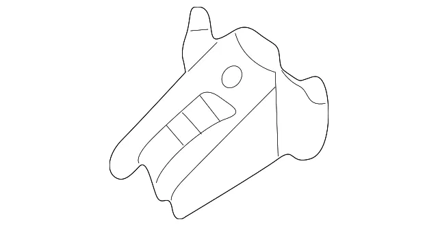 Bumper Bracket - Mazda (b25r5389x)