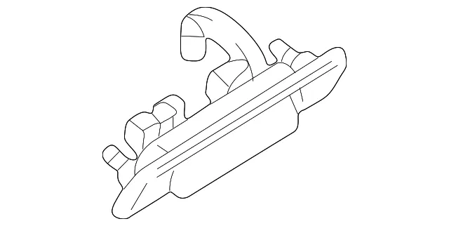 Lift-Gate Latch Handle - Mazda (b25r62410a)