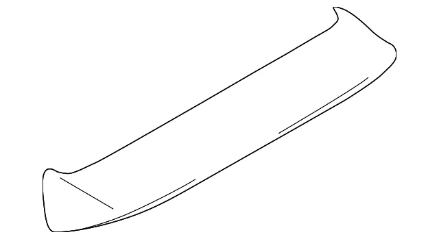 Spoiler - Mazda (b25t51971a08)