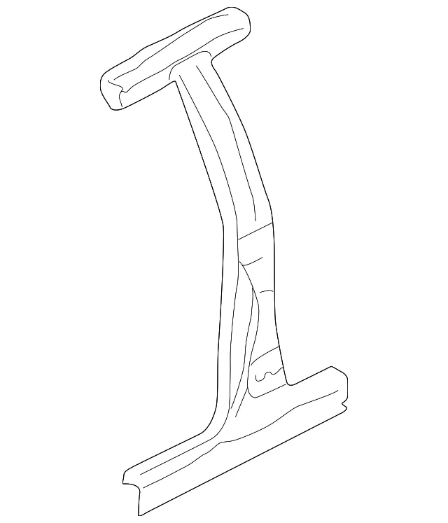 Body B-Pillar And Rocker Panel - Mazda (b2yr70351)