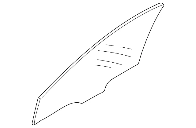 Door Glass - Mazda (b30d59511a)