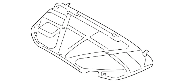 Hood Insulation Pad - Mazda (b33h56681b)