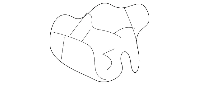 Handle, Outside Joint - Mazda (b45558411)