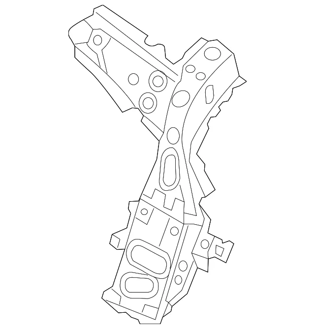 Quarter Panel Reinforcement - Mazda (b45c71120a)