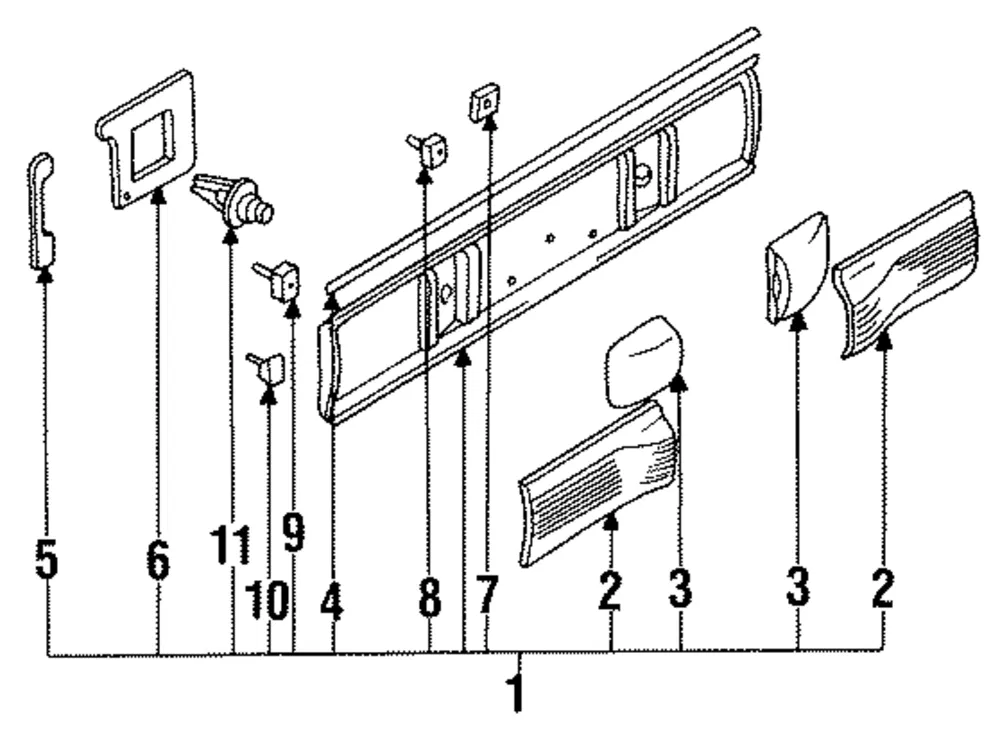 Molding - Mazda (b61750853)