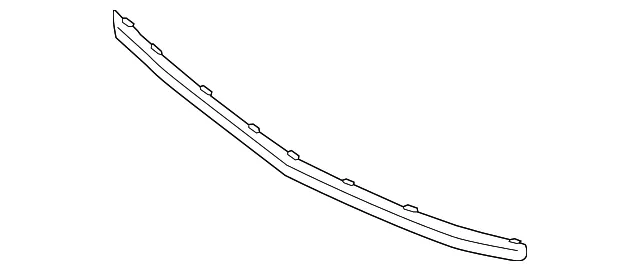 Grille Molding - Mazda (b63b50033a2p)