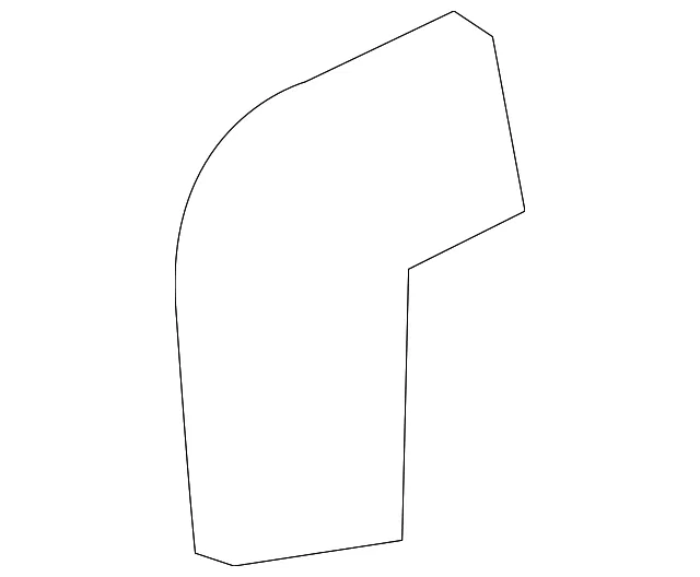 Bumper Cover Seal - Mazda (b63b502g2)