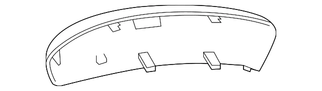 Mirror Cover - Mazda (b63b691n762)