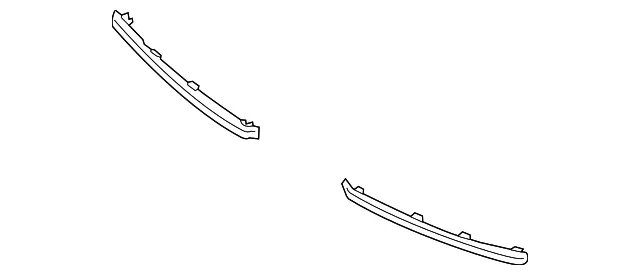 Grille Molding - Mazda (b63c50b41)