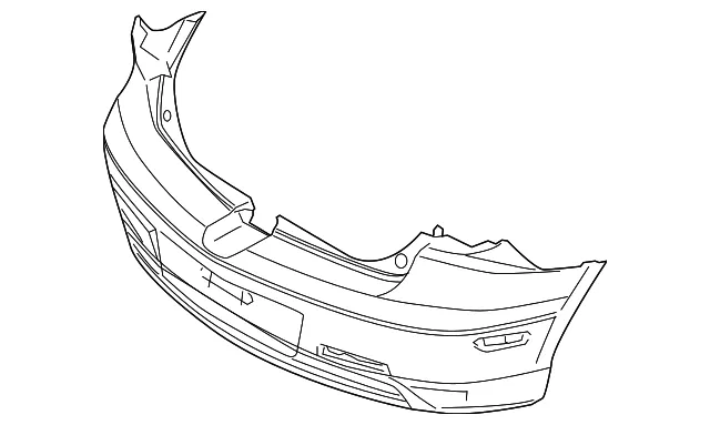Bumper Cover - Mazda (ba6r50221ebb)