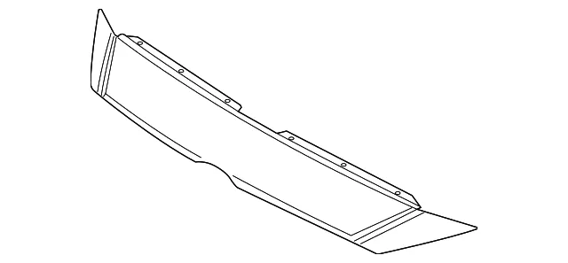 Grille Molding - Mazda (bane50033ae4)