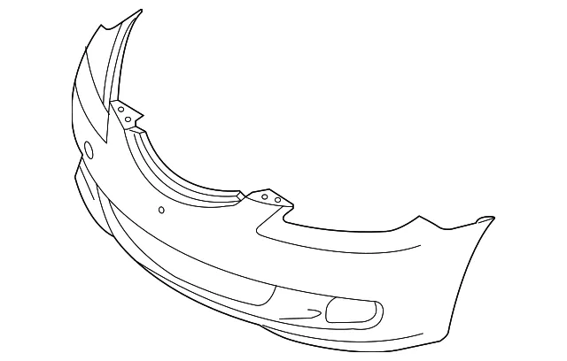 Bumper Cover - Mazda (bap850031dbb)