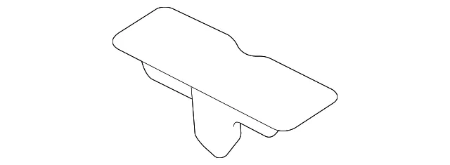 Back Glass Spacer - Mazda (bbm463938a)