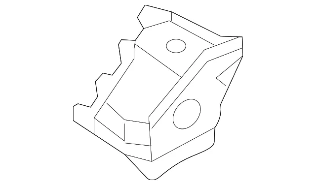 Quarter Panel Reinforcement - Mazda (bbm47041x)