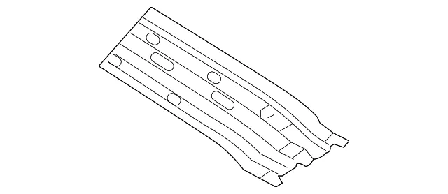 Roof Panel Reinforcement - Mazda (bbm47066x)
