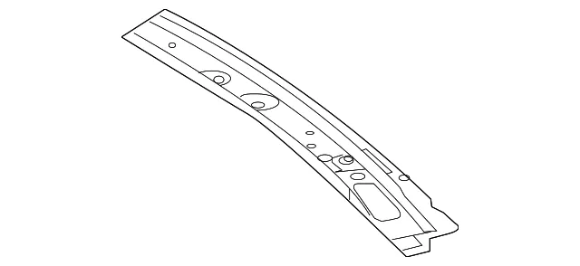 Roof Header Panel - Mazda (bbm470700)