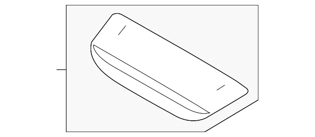 Hood Scoop - Mazda (bbn5507m0c85)