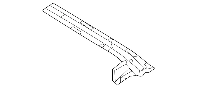 Roof Panel Reinforcement - Mazda (bbn77066xa)