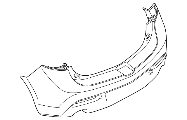Bumper Cover - Mazda (bbn950221gbb)