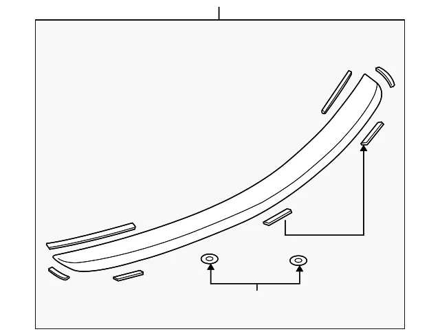 Spoiler Assembly - Mazda (bbp351960b54)