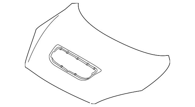 Hood Panel - Mazda (bby55231xa)