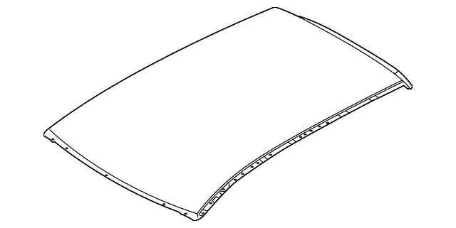 Roof Panel - Mazda (bby970600)
