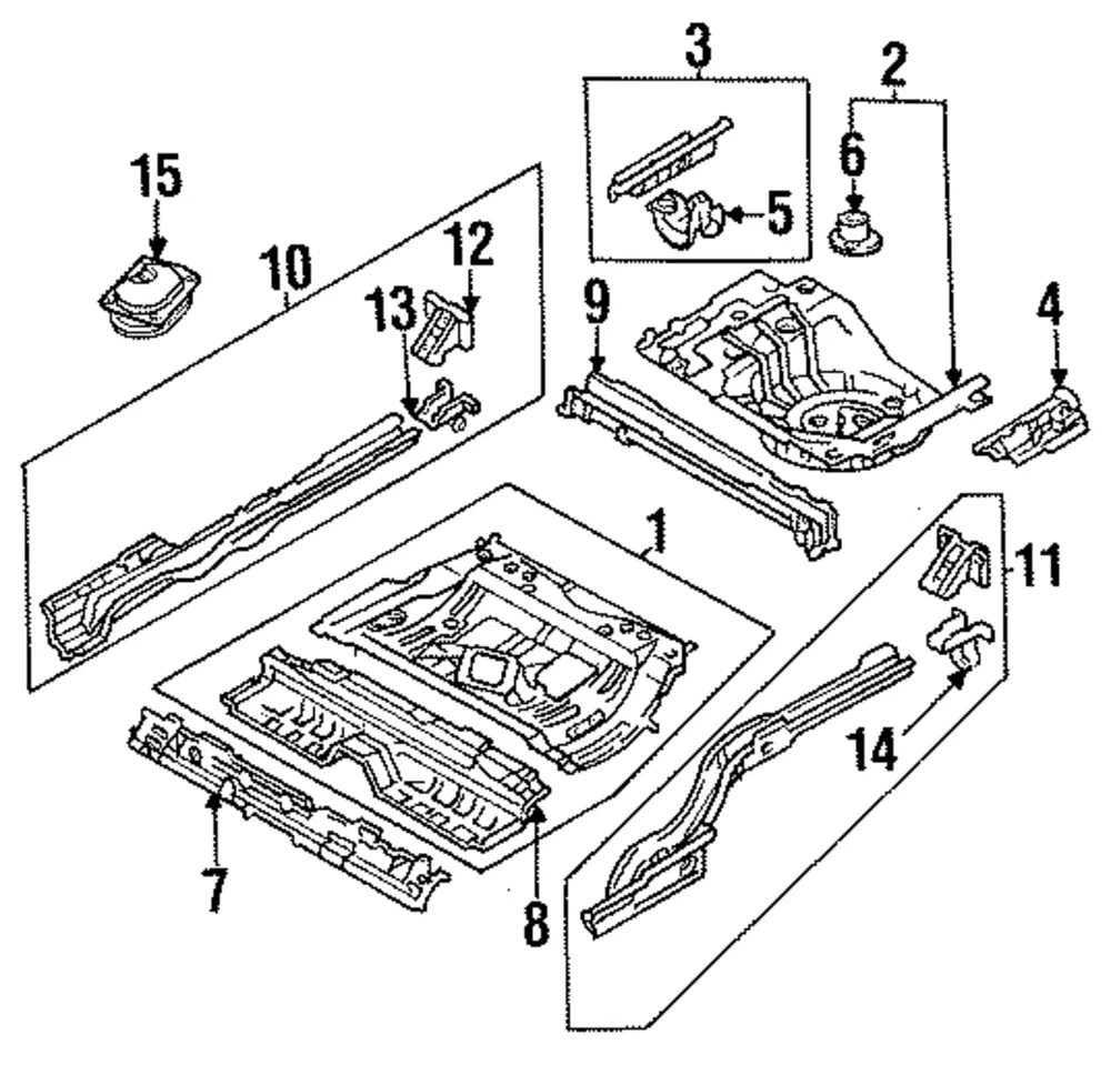 Bumper Bracket - Mazda (bc1d53896)