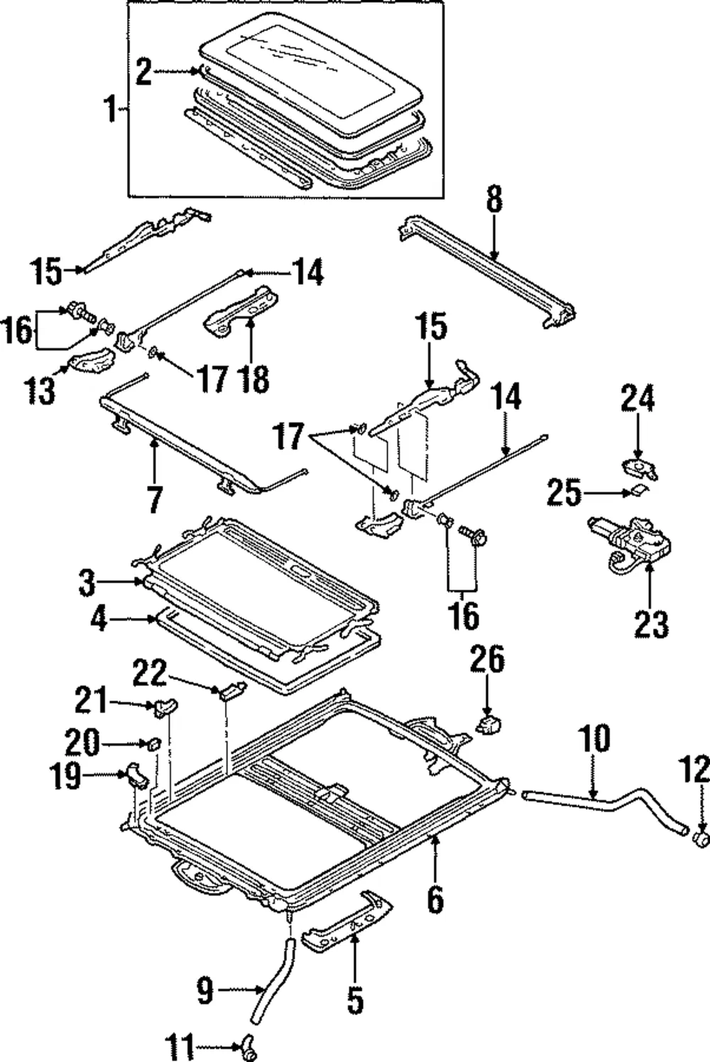 Sunshade - Mazda (bc1s6989008)
