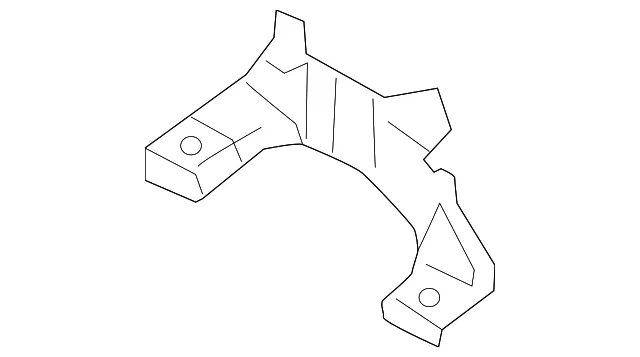 Hood Latch Support - Mazda (bcjh5215y)