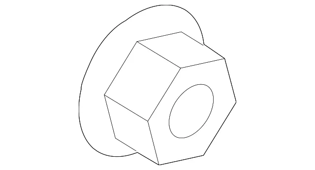 Window Regulator Nut - Mazda (bcjh58567)