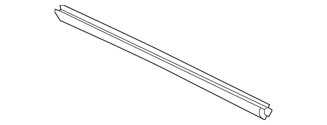 Door Window Belt Weatherstrip - Mazda (bcjh58821e)