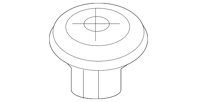 Door Interior Trim Panel Grommet - Mazda (bcjh58975b)