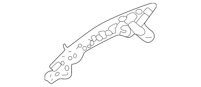 Handle, Outside - Mazda (bcjh59410ekm)