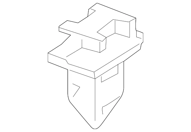 Door Trim Panel Fastener - Mazda (bcjh68ab1)