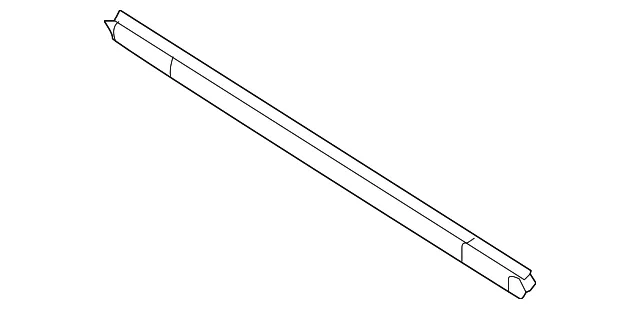 Door Window Belt Weatherstrip - Mazda (bcjh72821e)