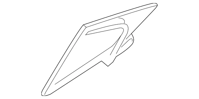 Glass Weather-Strip - Mazda (bcjh73651h)