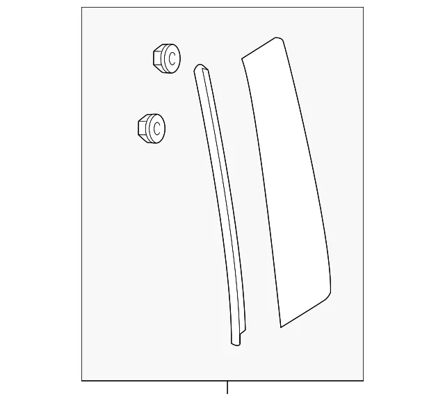 Door Applique - Mazda (bckc50m30d)