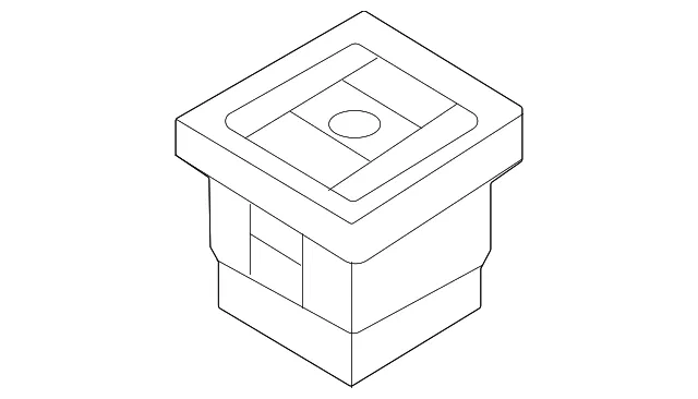 Upper Center Pillar Trim Clip - Mazda (bckd68162)