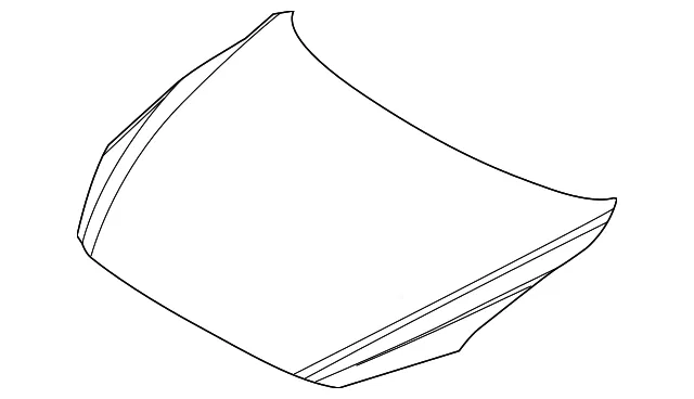 Hood Panel - Mazda (bcy05231xd)