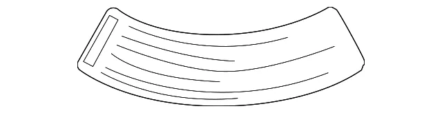 Spare Tire Label - Mazda (bdgf69074)