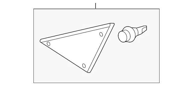 Corner Molding - Mazda (bdgf6916yd)