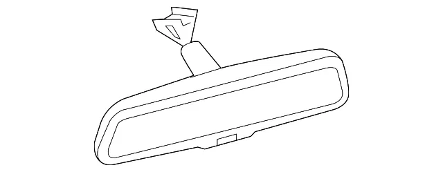 Interior Rear View Mirror - Mazda (bdms69220a)