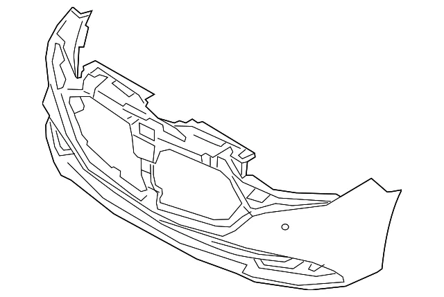 Bumper Cover - Mazda (bdts50031ebb)