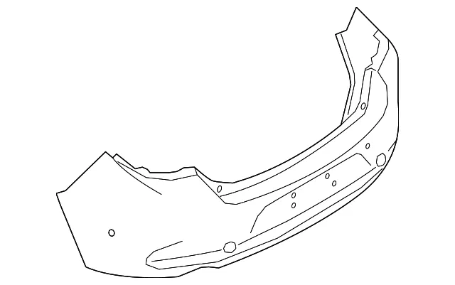 Bumper Cover - Mazda (bdts50221bbb)