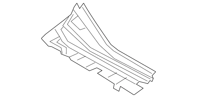 Cowl Grille - Mazda (bdts507r0c)