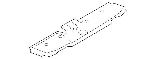 Bumper Splash Shield - Mazda (bdts50c51b)