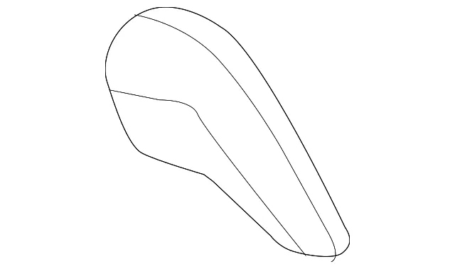 Seat Back Recliner Adjustment Handle - Mazda (bdts5716802)